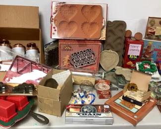 Vintage Cookie Making Molds Stamps