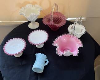 Fenton Glass Serving And More