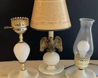 MCM Vintage Patriotic Lamp More