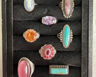 925 Collection of Rings
