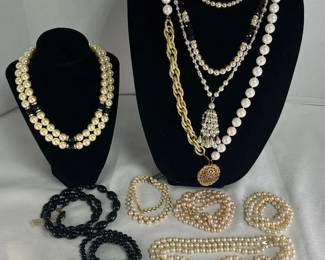 Pearl Costume Jewelry