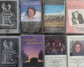 Cassette Tapesswing Era, Glen Campbell,etc
