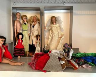 Vintage Barbies And Clothes