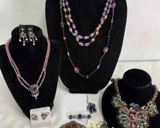 Violet and Blue Collection of Various Sets