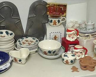 Holiday Dishes And Accessories Mystery Lot