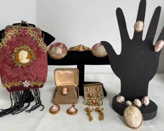 Red and Pink Cameo Collection