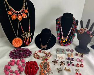 Warmtoned Costume Jewelry