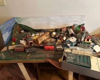 Train Set And Table