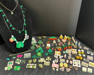 Easter St. Patricks Day Costume Jewelry