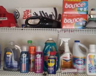 Cleaning Supplies, Dust Buster, Iron Lot