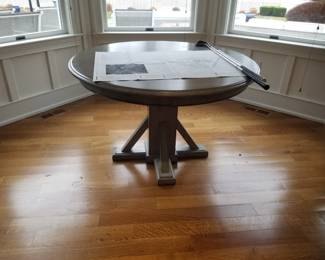 Pedestal dining table