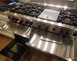 48" Wolf range with griddle