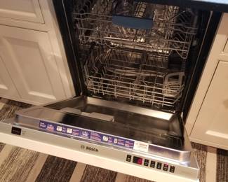 BOSCH dishwasher with stainless steel interior