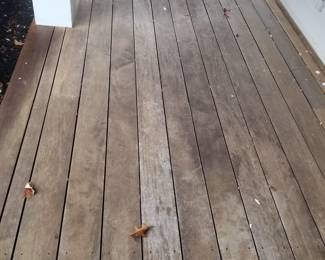 Decking - exotic wood