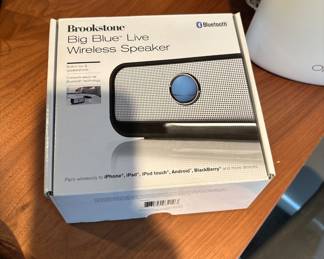 Brookstone Blue Live Wireless speaker