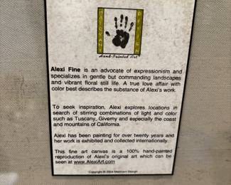 Details of Alexi Fine art