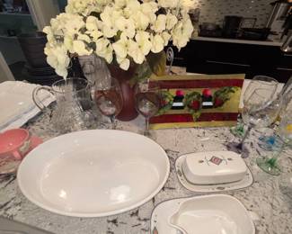 Kitchen serving pieces