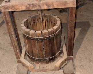 Antique Cider/Wine Press!
