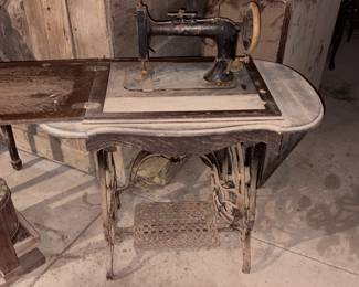 Late 19th Century "The Merrell" Sewing Machine!