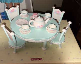 American Girl Itty Bitty Bear Tea Set!