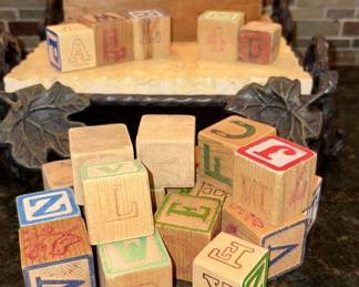 Antique Child’s Blocks!
