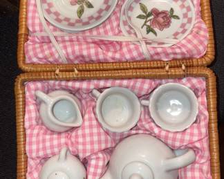 Delton Products Mini China Tea Set!
