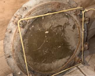 Authentic, Salvaged Ship’s Porthole!
