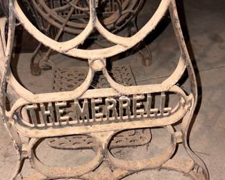 Late 19th Century "The Merrell" Sewing Machine!