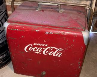 Vintage 1950s Coca-Cola Cooler!