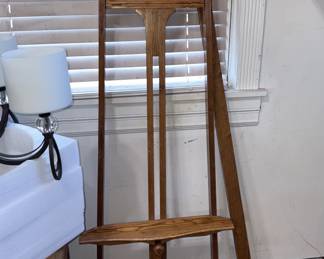 Late Victorian Oak Easel!