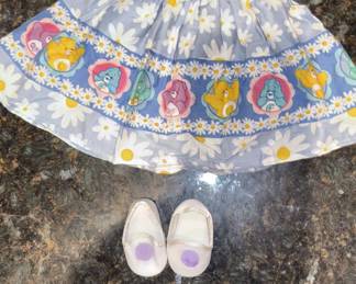 Care Bear Dress & Shoes for American Girl Doll!
