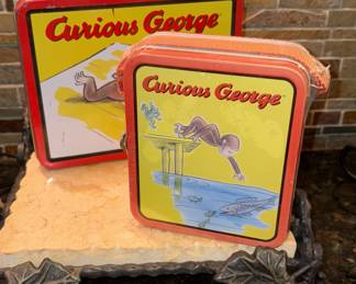 ASC Egan Curious George Lunch Box, ASC Egan Curious George Mini Lunch Box!
