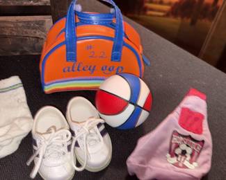 American Girl Alley Opp Bag, Ball, Shoes & Hopscotch Soccer Bag!
