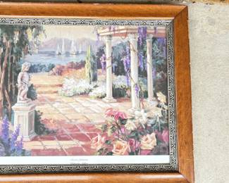 Maxine Johnston Wisteria Arbor Framed Print!
