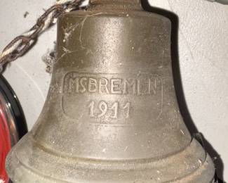 Cast Iron Bell Mounted on Bracket MSBREMLIN 1911!