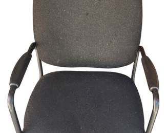 Black Fabric Office Chair
