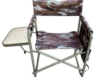 Camo Camp Chair wTable