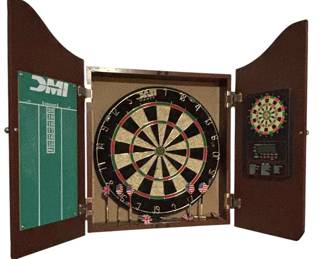 Dart Board Cabinet