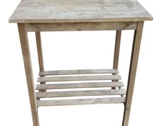 Rustic Natural Wooden Table