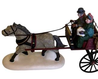 Dept. 56 Red Christmas Sulky