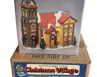 Christmas Village Churches