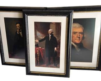 Framed Prints of US Presidents