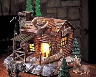 NEW Natures Lighted Lodge