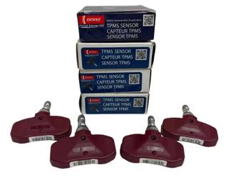 Four Denso Tire Pressure Monitoring System Devices