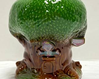 004 1981 Keebler Elf Ceramic Treehouse Cookie Jar Employee Exclusive