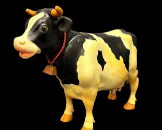 Vintage Milky The Marvelous Milking Cow Toy