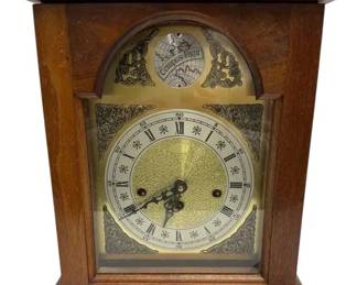 Tempus Fugit Mantle Clock With Key
