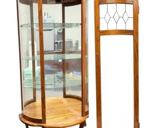 Mirrored Curio Cabinet Needs Repair