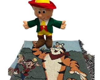 Keebler Elf Stuffy Blanket 48 x51