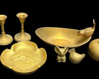 Brass Bowl, Ashtray, More